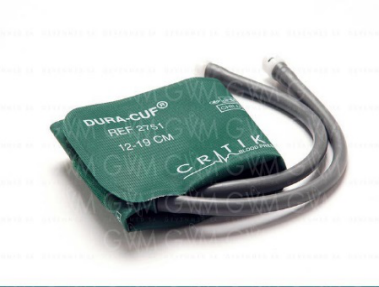 GE(USA)2751  DURA-CUFF, CHILD, 2 TB, GREEN MATED SUB BRAZALETE PEDIATRICO CONECTOR MACHO-HEMBRA(New,Original)