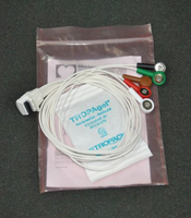 New original Motorola Five lead wire snap / original Mortara button five lead ECG Cable