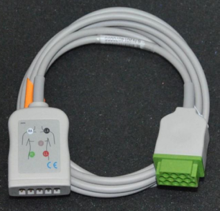 GE(USA) GE split five lead main cable / compatible with GE monitors ECG main cable / 11-pin lead cable