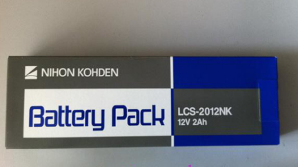 Nihon Kohden(Japan)   LCS-2012NK battery / 6511 ECG machine battery  New