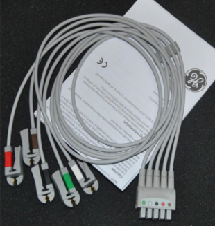 GE original split clip five leadwire / 412681-001 GE original accessories / Monitor ECG cable