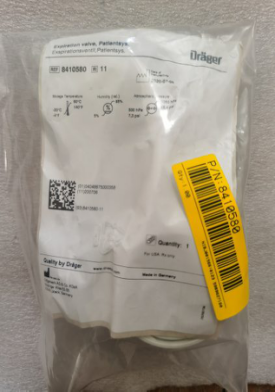 8410580 Reusable expiratory valve for  Drager Evita (New,Original)