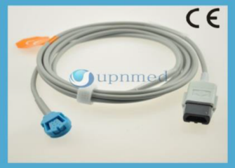 Ohmeda(USA)Spo2 extension cable L=2.4M,9pin-8pin requir ohmeda sensor for Datex-Ohmeda TruSat pulse oximeter,PN:OXY-MC3