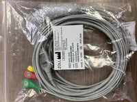 Zoll  PN:8000-0025  3lead ECG patient cable (12Ft) new,original