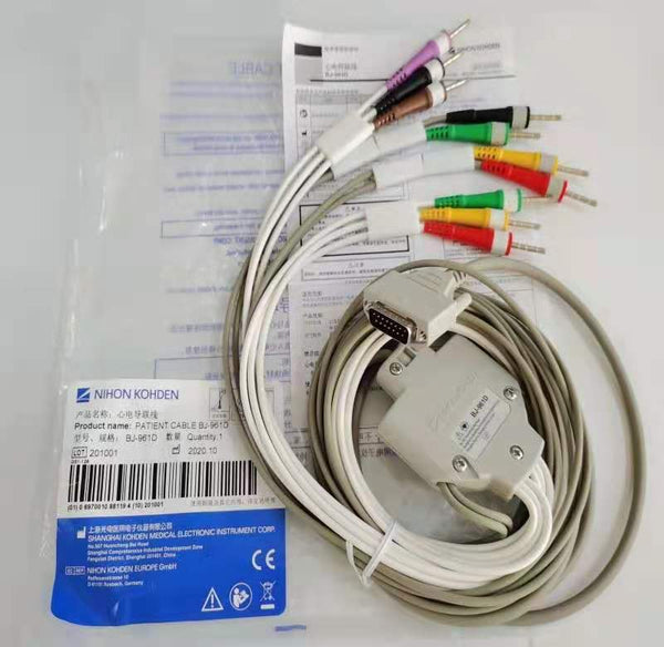 Nihon kohden PN：BJ-961D     ECG lead line  new,original