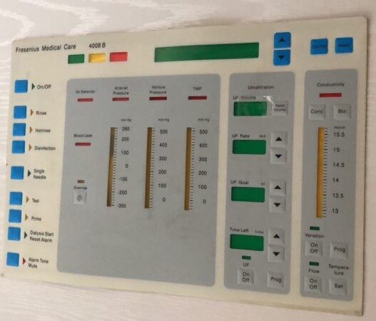 Fresenius (Germany) whole keypad   Hemodialysis  4008B