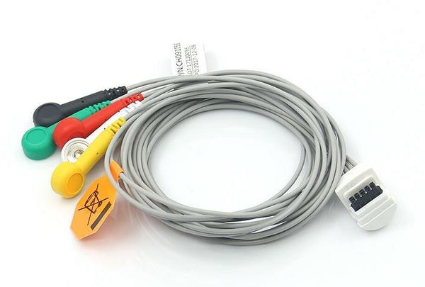 ECG cable for MORTARA  H3+   （PN：9293-036-51）new,compatible,not original    108