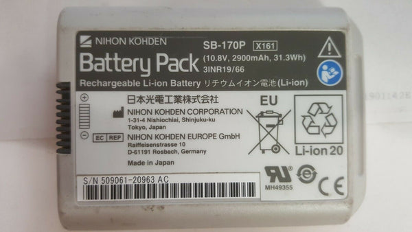 Nihon  KOHDEN  battery   SB-170P(new,original)